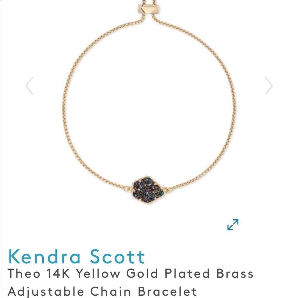 Kendra Scott Yellow Gold plated bracelet